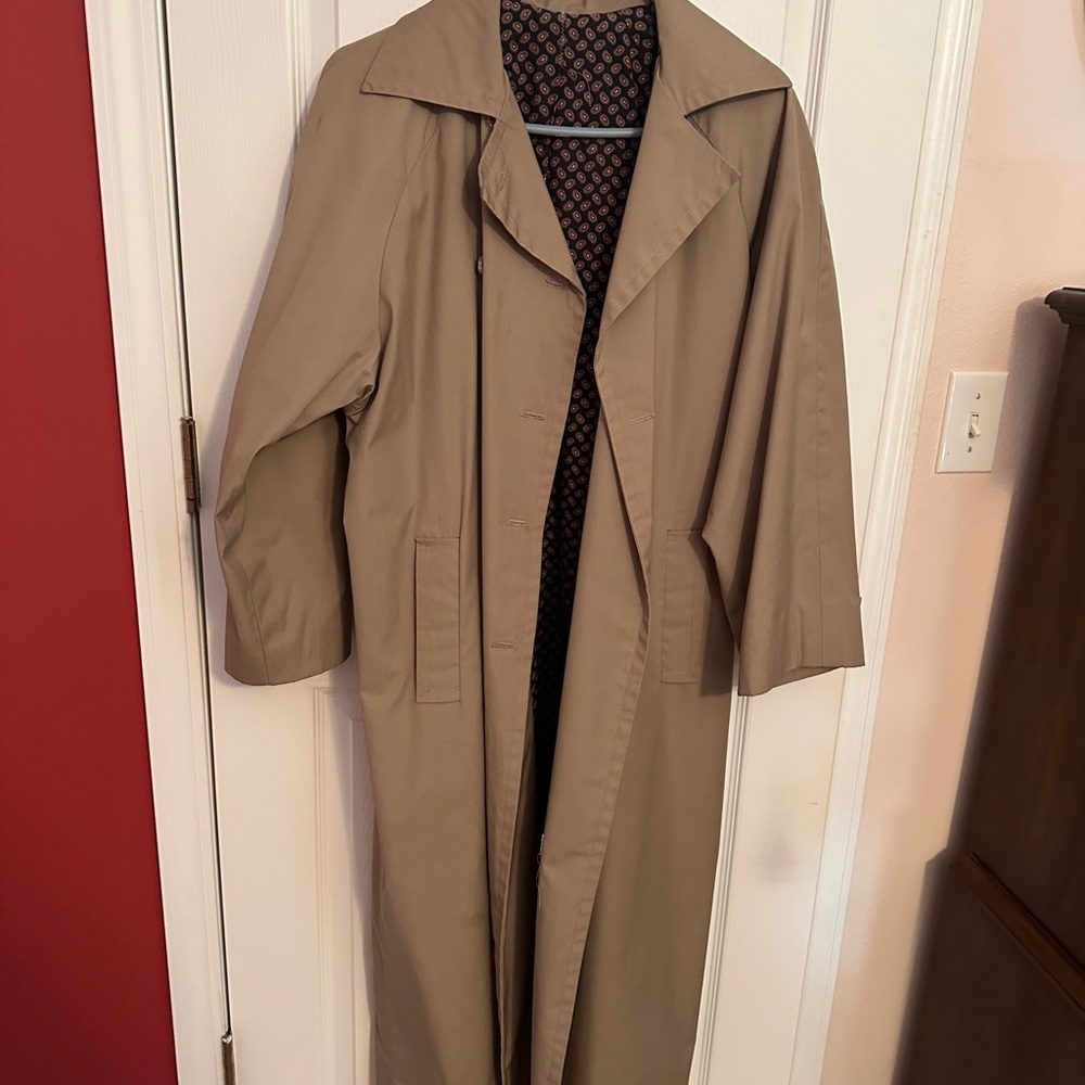 Classic Tan Trench Coat